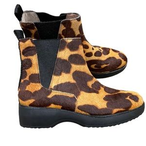 Women’s Louise Et Cie Zarab Leopard Platform Boots 9 US!